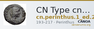 CN Type cn.perinthus.1_ed.260 — CANOA