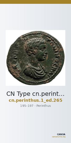 CN Type cn.perinthus.1_ed.265 — CANOA