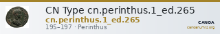 CN Type cn.perinthus.1_ed.265 — CANOA