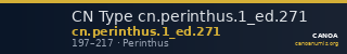 CN Type cn.perinthus.1_ed.271 — CANOA