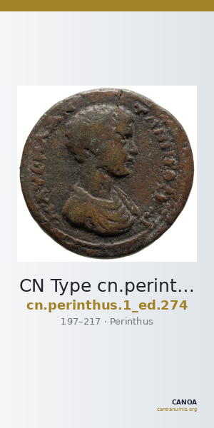 CN Type cn.perinthus.1_ed.274 — CANOA
