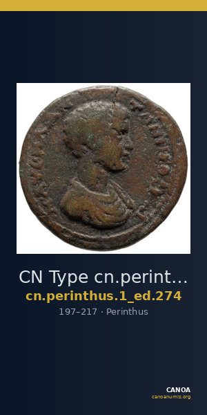 CN Type cn.perinthus.1_ed.274 — CANOA