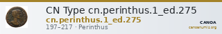 CN Type cn.perinthus.1_ed.275 — CANOA
