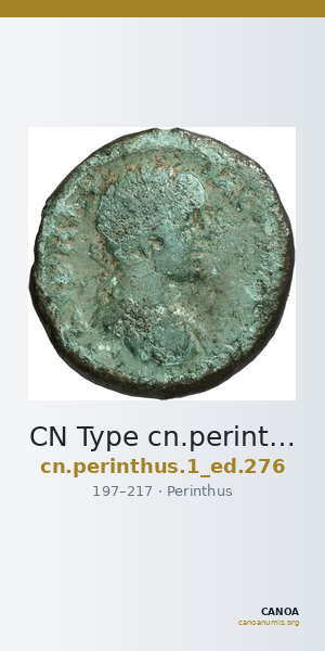 CN Type cn.perinthus.1_ed.276 — CANOA