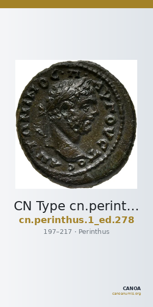 CN Type cn.perinthus.1_ed.278 — CANOA