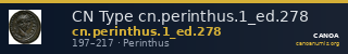 CN Type cn.perinthus.1_ed.278 — CANOA
