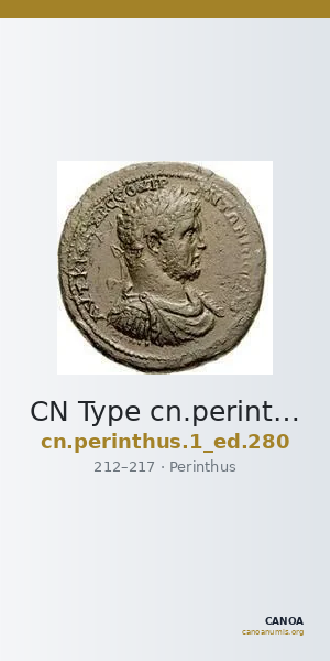 CN Type cn.perinthus.1_ed.280 — CANOA