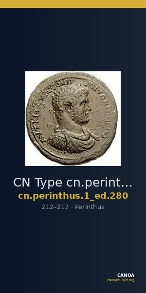 CN Type cn.perinthus.1_ed.280 — CANOA