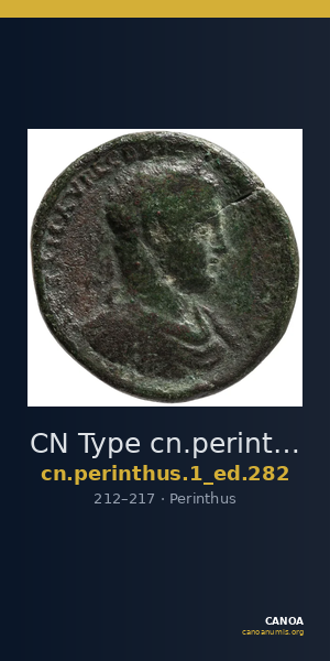 CN Type cn.perinthus.1_ed.282 — CANOA
