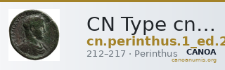 CN Type cn.perinthus.1_ed.282 — CANOA