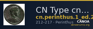 CN Type cn.perinthus.1_ed.282 — CANOA