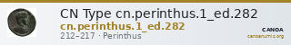 CN Type cn.perinthus.1_ed.282 — CANOA