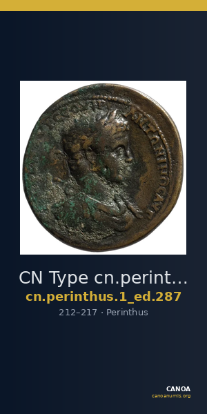 CN Type cn.perinthus.1_ed.287 — CANOA