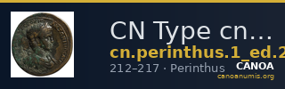 CN Type cn.perinthus.1_ed.287 — CANOA