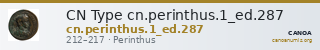 CN Type cn.perinthus.1_ed.287 — CANOA