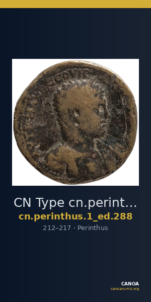 CN Type cn.perinthus.1_ed.288 — CANOA