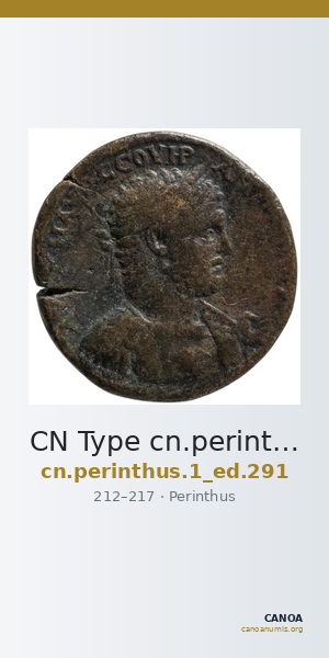 CN Type cn.perinthus.1_ed.291 — CANOA