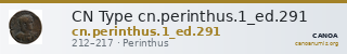 CN Type cn.perinthus.1_ed.291 — CANOA