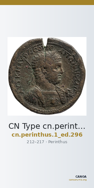 CN Type cn.perinthus.1_ed.296 — CANOA