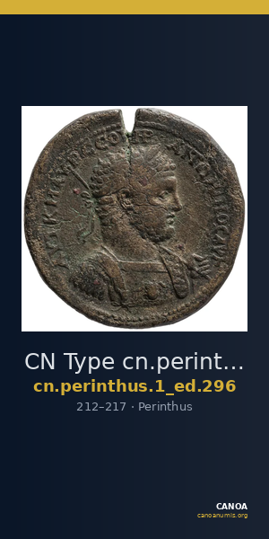 CN Type cn.perinthus.1_ed.296 — CANOA
