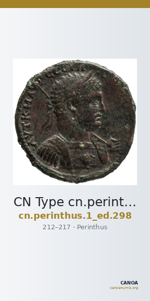 CN Type cn.perinthus.1_ed.298 — CANOA