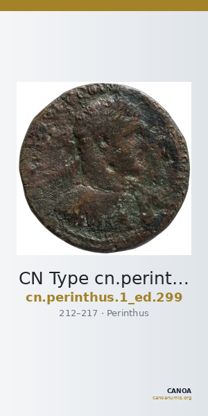 CN Type cn.perinthus.1_ed.299 — CANOA