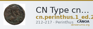 CN Type cn.perinthus.1_ed.299 — CANOA