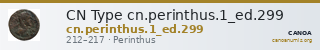 CN Type cn.perinthus.1_ed.299 — CANOA