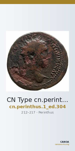 CN Type cn.perinthus.1_ed.304 — CANOA