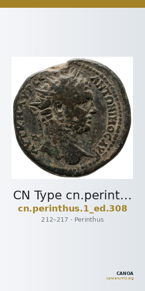 CN Type cn.perinthus.1_ed.308 — CANOA
