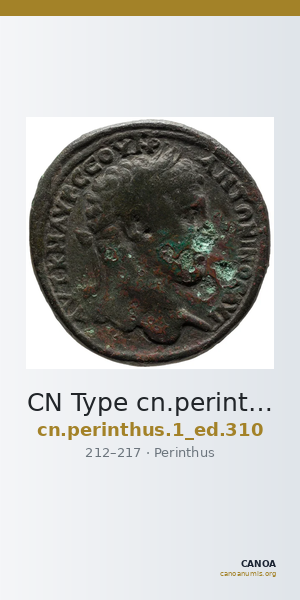 CN Type cn.perinthus.1_ed.310 — CANOA