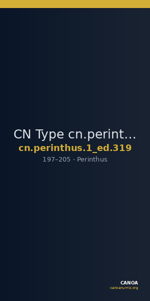 CN Type cn.perinthus.1_ed.319 — CANOA