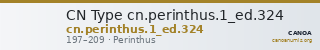 CN Type cn.perinthus.1_ed.324 — CANOA