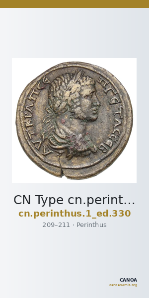 CN Type cn.perinthus.1_ed.330 — CANOA