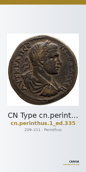 CN Type cn.perinthus.1_ed.335 — CANOA