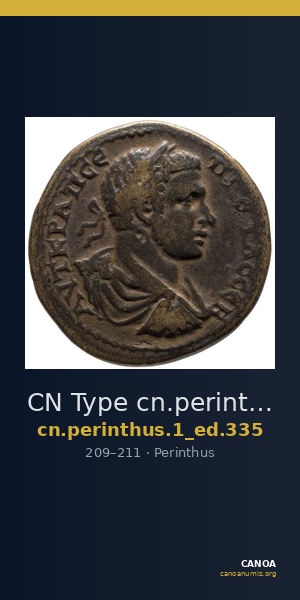 CN Type cn.perinthus.1_ed.335 — CANOA