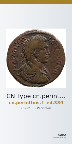 CN Type cn.perinthus.1_ed.339 — CANOA