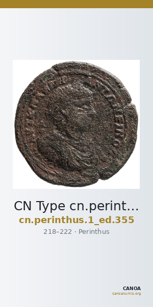 CN Type cn.perinthus.1_ed.355 — CANOA