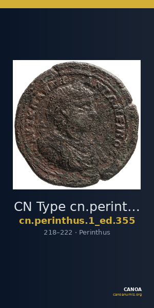 CN Type cn.perinthus.1_ed.355 — CANOA