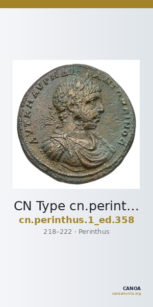CN Type cn.perinthus.1_ed.358 — CANOA