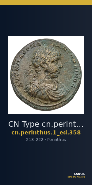 CN Type cn.perinthus.1_ed.358 — CANOA