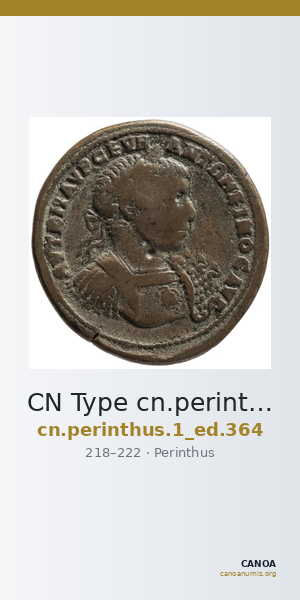 CN Type cn.perinthus.1_ed.364 — CANOA