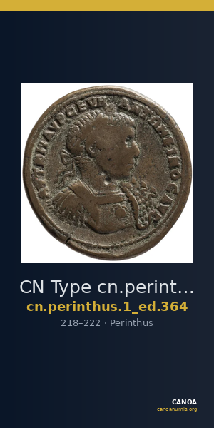 CN Type cn.perinthus.1_ed.364 — CANOA