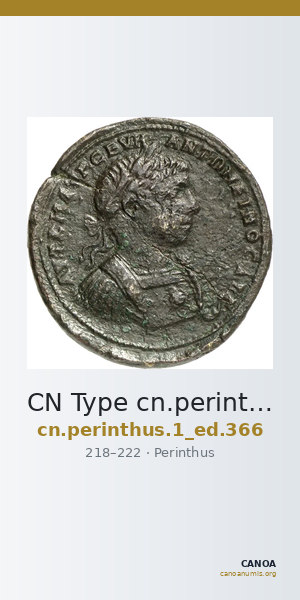 CN Type cn.perinthus.1_ed.366 — CANOA