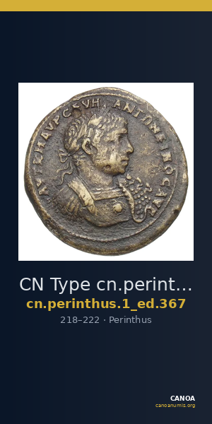 CN Type cn.perinthus.1_ed.367 — CANOA