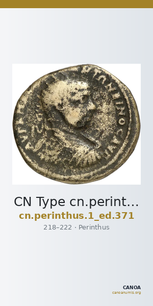 CN Type cn.perinthus.1_ed.371 — CANOA
