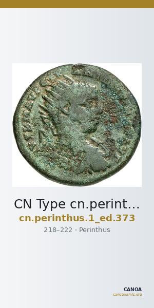 CN Type cn.perinthus.1_ed.373 — CANOA