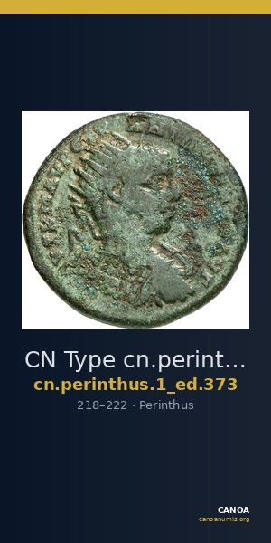 CN Type cn.perinthus.1_ed.373 — CANOA