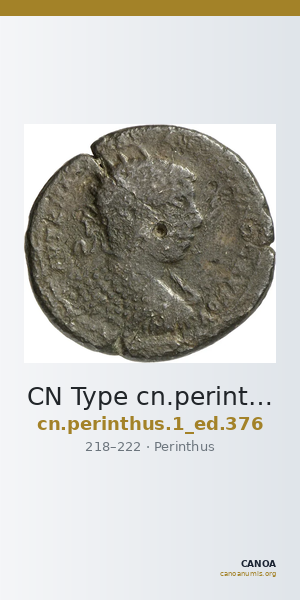 CN Type cn.perinthus.1_ed.376 — CANOA