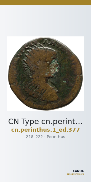 CN Type cn.perinthus.1_ed.377 — CANOA